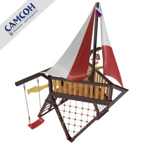 Детская игровая площадка-корабль Фортуна