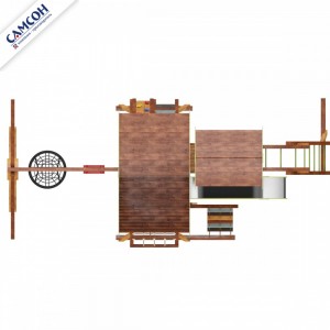 Детская игровая площадка Хижина Аквитания