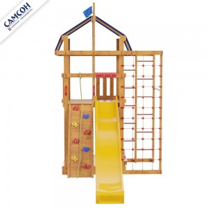 Детская деревянная игровая площадка Спарта