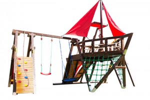 Детская игровая площадка-корабль Каравелла