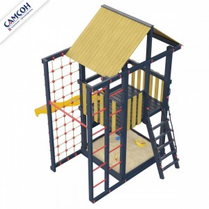 Детская деревянная площадка Сибирика Старт