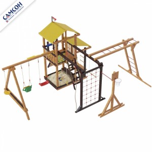 Детская деревянная площадка Кирибати Семейная