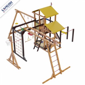 Детская деревянная площадка Кирибати Семейная