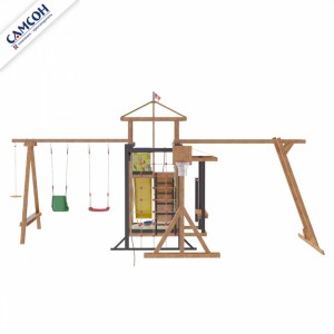 Детская деревянная площадка Кирибати Семейная