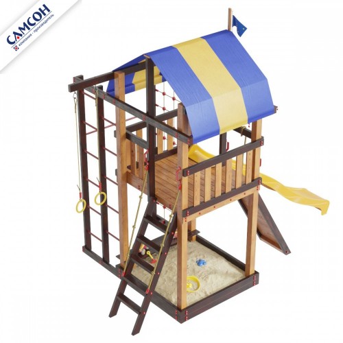 Детская деревянная площадка Спарта Комби