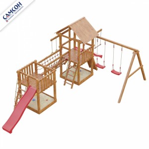 Детская деревянная игровая площадка Сет сибирика сетка-мини