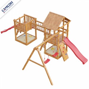 Детская деревянная игровая площадка Сет сибирика сетка-мини