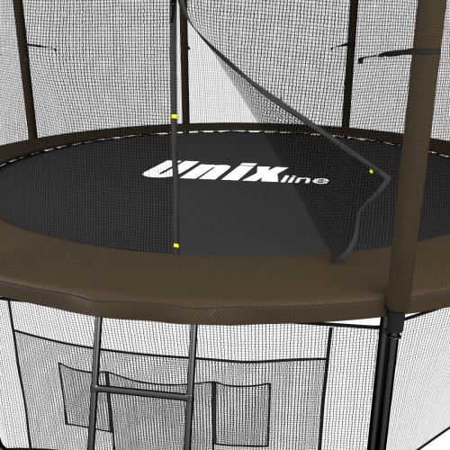 Батут UNIX line 12 ft Black&Brown (inside)