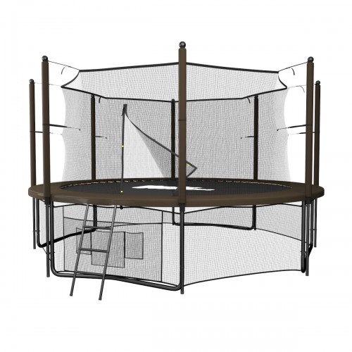 Батут UNIX line 12 ft Black&Brown (inside)