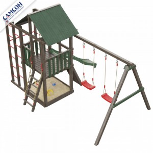 Детская деревянная площадка Сибирика Спорт