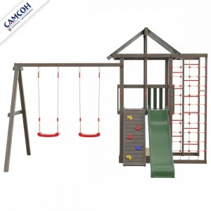 Детская деревянная площадка Сибирика Спорт