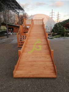 Зимняя горка Snow Fox, скат 8 м