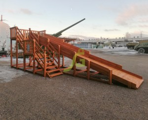 Зимняя горка Snow Fox, скат 8 м