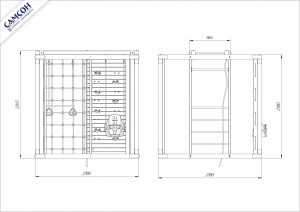 Детский спортивный комплекс ДСК ФАРУ 
