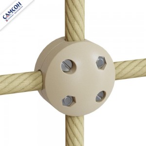 Соединитель крестовой для сетки Самсон