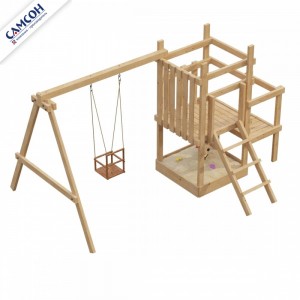 Детская деревянная площаднка 1.1-й Элемент