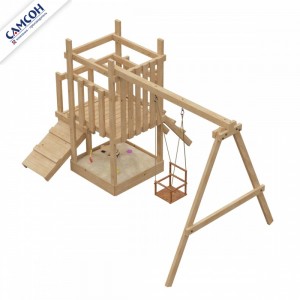 Детская деревянная площаднка 1.1-й Элемент