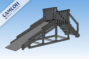 Детская деревянная площадка 1.2-й Элемент
