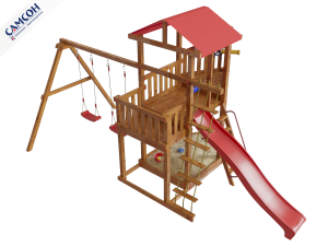 Детская деревянная площадка Ассоль Корабль