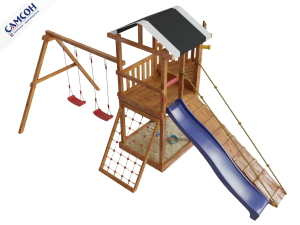 Детская деревянная площадка Баунти Корабль