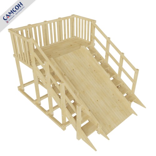 Зимняя заливная горка Гренландия