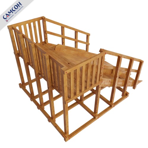 Зимняя заливная горка Гренландия