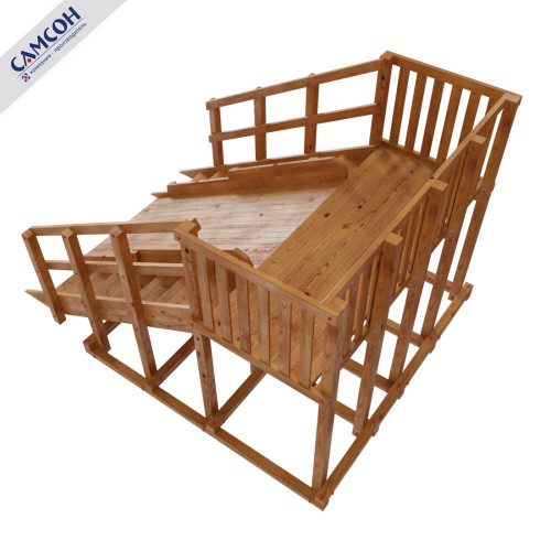 Зимняя заливная горка Гренландия