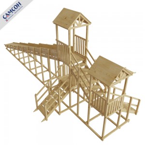 Зимняя заливная горка Зима