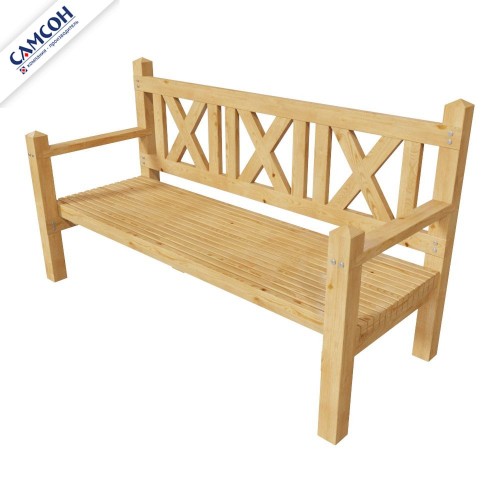 Скамейка трехместная 