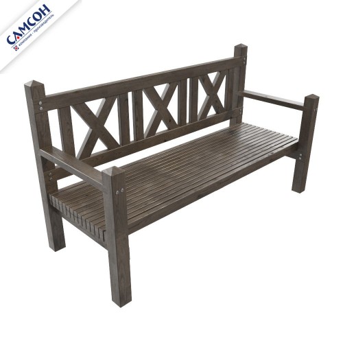 Скамейка трехместная 