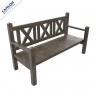 Скамейка трехместная 