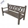 Скамейка трехместная 