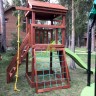 Детская площадка "Панда Фани Tower" скалодром