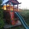Детская площадка "Панда Фани Tower" скалодром