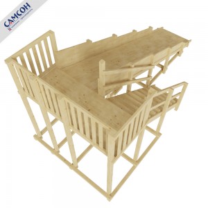 Зимняя заливная горка Норильск