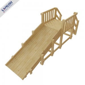 Зимняя заливная горка Урал