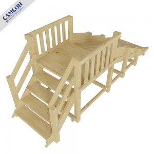 Зимняя заливная горка Урал