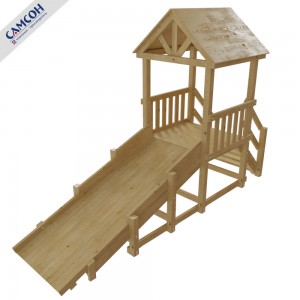 Зимняя заливная горка Ямал