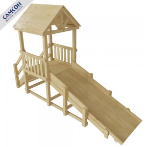 Зимняя заливная горка Ямал