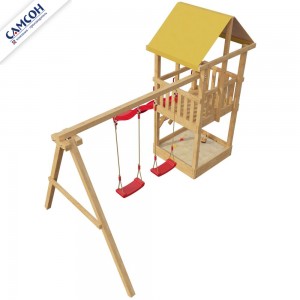 Детская деревянная площадка 3-й Элемент