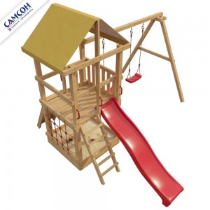 Детская деревянная площадка 4-й Элемент