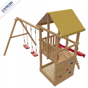 Детская деревянная площадка 6-й Элемент