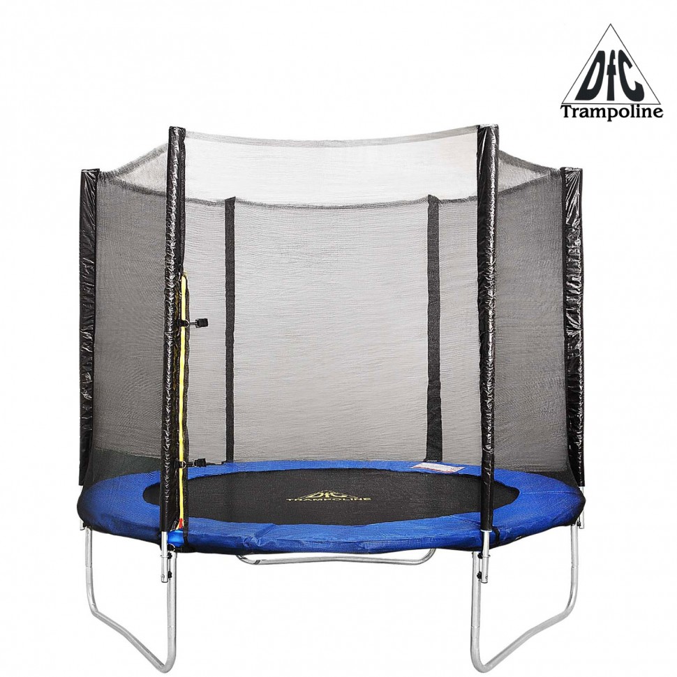 Батут DFC trampoline fitness с сеткой 12FT-TR-E